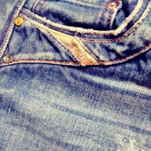 Two pairs of Diesel Jeans size 28